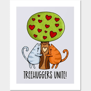 Treehuggers Unite! Posters and Art